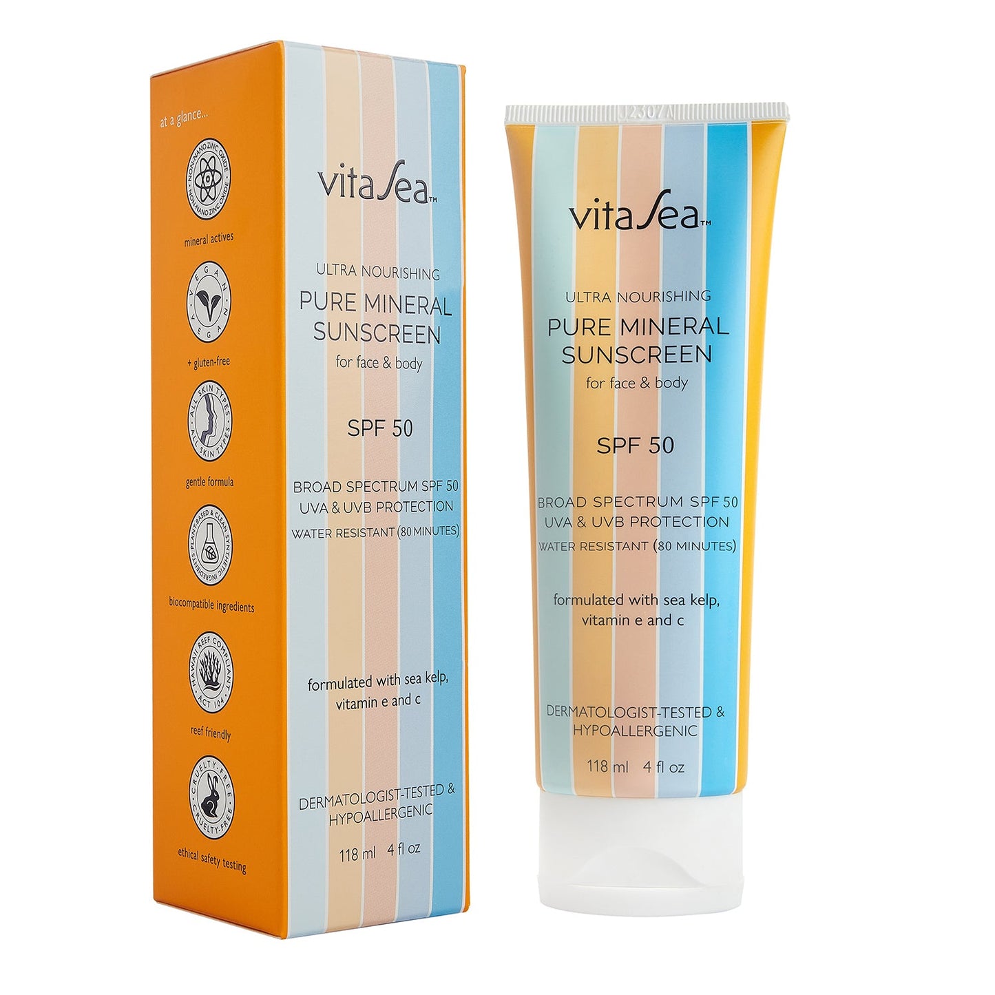 Ultra Nourishing Pure Mineral Sunscreen SPF 50