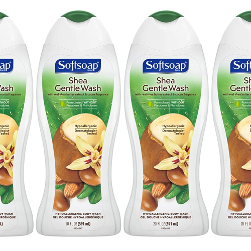Softsoap Gentle Wash Hypoallergenic Body Wash