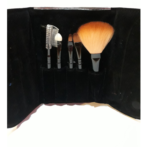 BLUE MAKE UP BRUSH SET WIT BAG