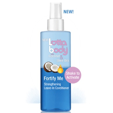 Lotta Body Coconut & Shea Oils Fortify Me Strengthening Leave-In Conditioner - 8