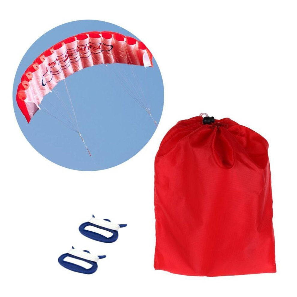 New Design 1.4M Dual Line Kitesurfing Stunt Parachute Soft Parafoil Outdoor Surfing Kite