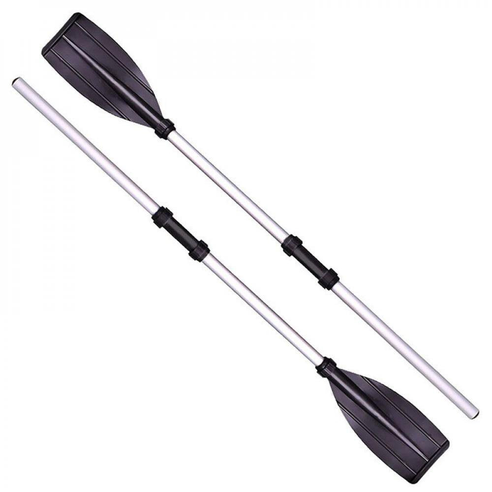 Clearance!2Pcs Float Afloat Oars Fitting Boat Rafting Paddle Canoe Oar Boating Accessories Detachable Aluminum Alloy Rafting Paddle