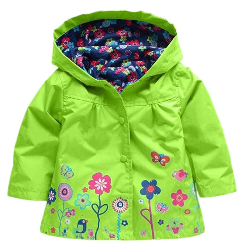 Christmas Gifts Deals 2022,Jovati Fall Outfits for Baby Girls Girl Baby Kid Waterproof Hooded Coat Jacket Outwear Raincoat Hoodies for Spring, Fall, Winter on Clearance