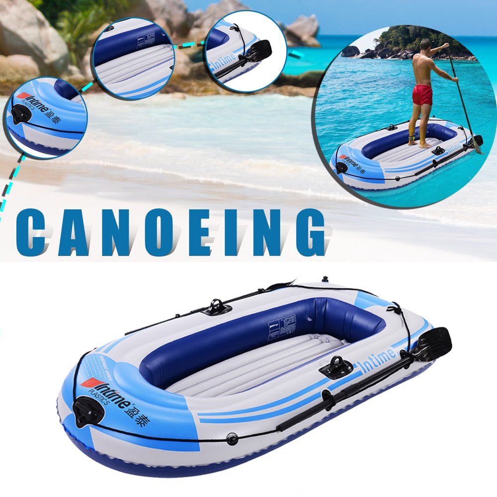 Fjofpr Hot Camouflage 2-Person 6.5FT Inflatable Dinghy Boats Fishing Rafting Water Sport