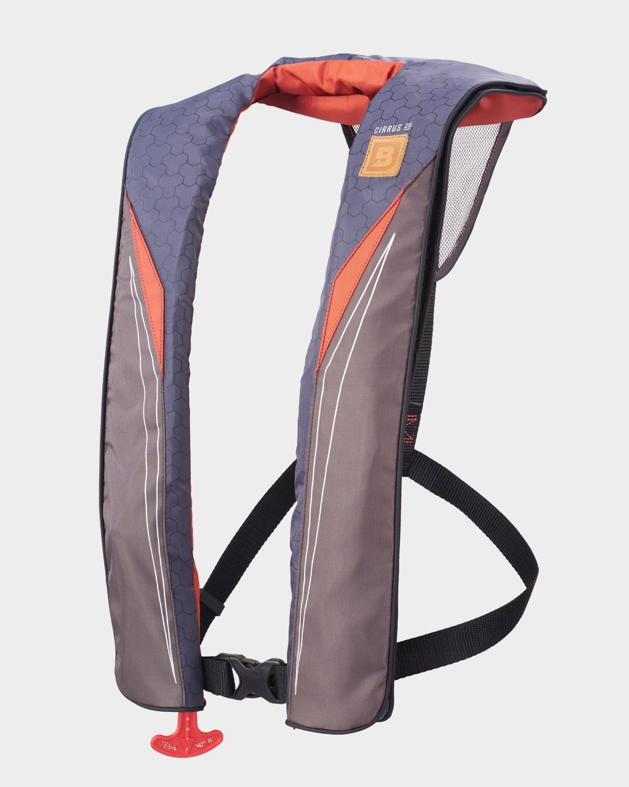 Bluestorm Gear Cirrus26 Inflatable PFD Life Jackets (Legendary Tan) for Adults | US Coast Guard Approved Automatic Life Vest w/Manual Override Convertibility