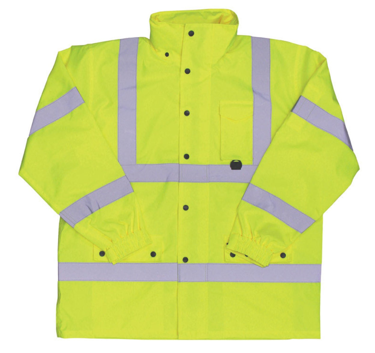 Boss 3NR6000L High Visibility Waterproof Lined Jacket, Yellow