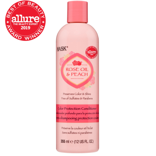 HASK CONDITIONER - ROSE OIL & PEACH 12 OZ