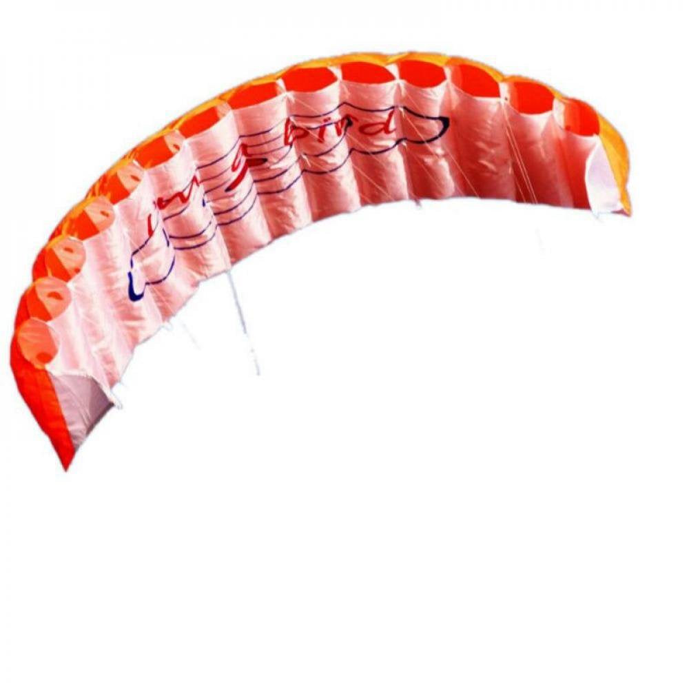 ZDMATHE Parachute Dual Line Stunt Kite Parapente Parafoil Nylon Sport Kite Travel Paragliding Kitesurf Sport Toy for Adult
