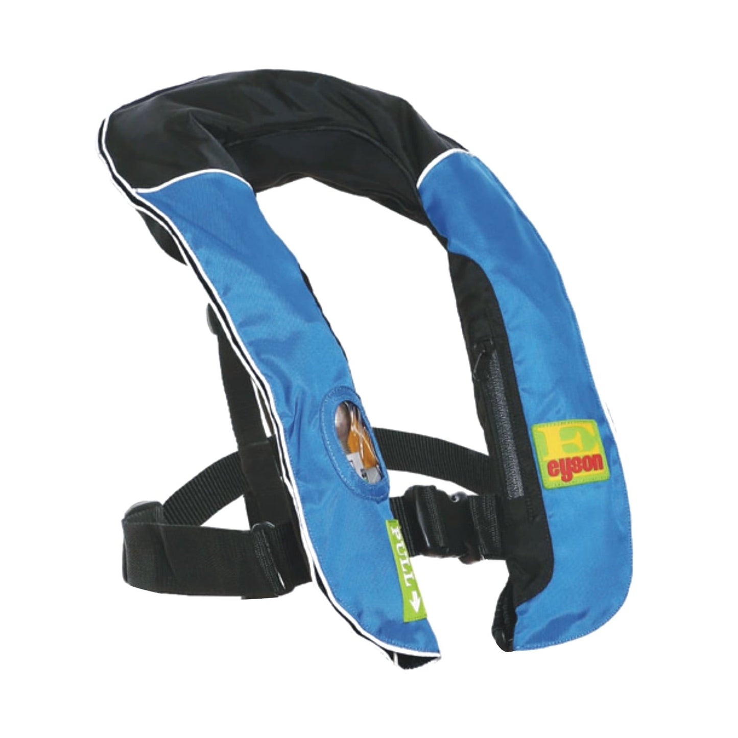 Lifesaving Pro? Automatic / Manual Child Youth Kid Size Inflatable Life Jacket PFD Life Vest Slim Inflate Survival Aid Lifesaving PFD Blue Color