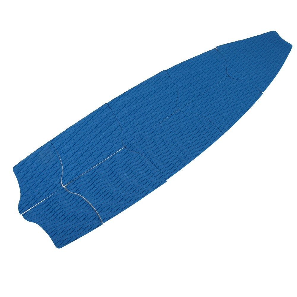 Surfboard Traction Pad, Water Resistance Environmental Protection Blue Paddle Board Traction Pad for Skimboards
