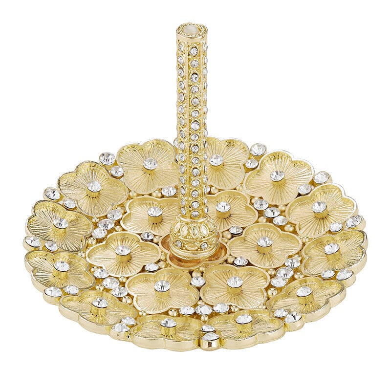 Gold Clover Ring Holder by Olivia Riegel