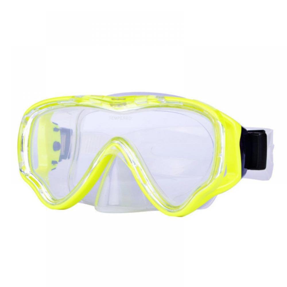 Kids Snorkel Mask Swim Diving Mask Goggles for Youth, Anti-Fog 180° Clear View