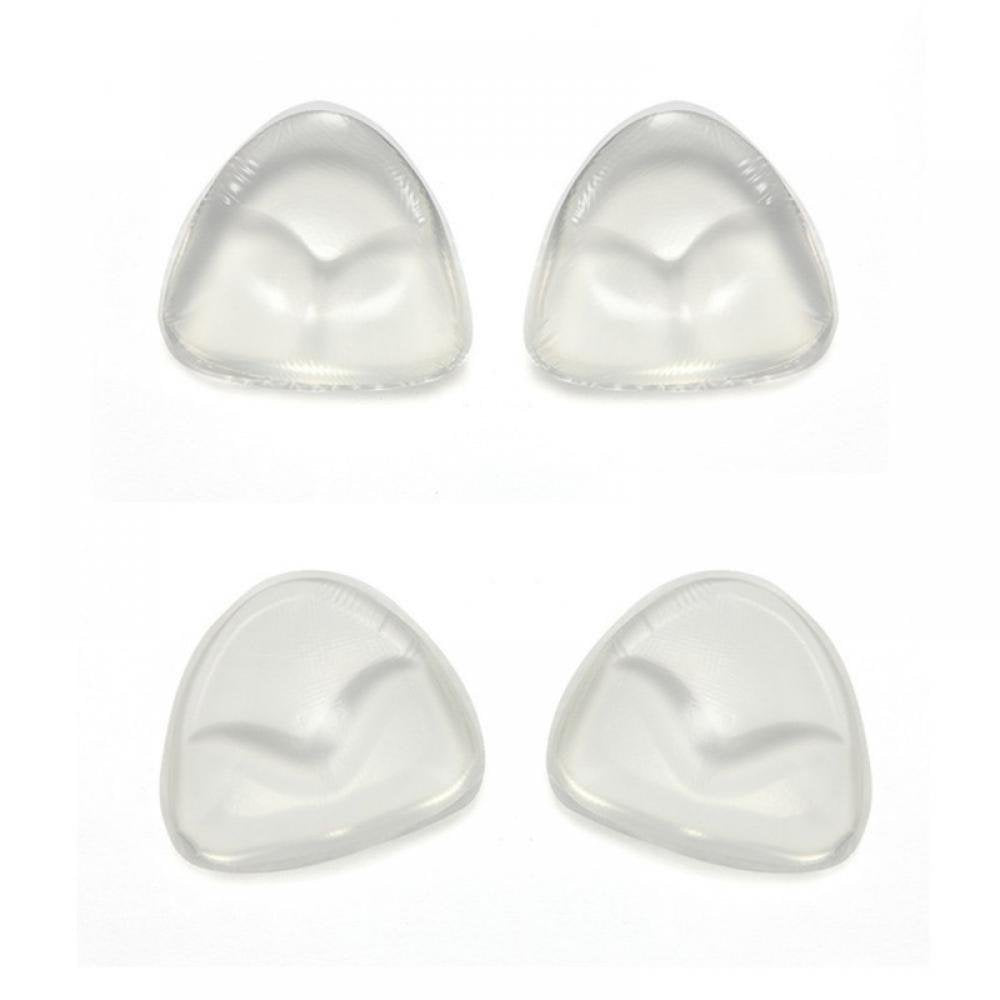 Bra Pad Breast Enhancers, Silicone Bra Insert Triangle Waterproof Bra Enhancement for Swimsuit Bikini Sport Bra