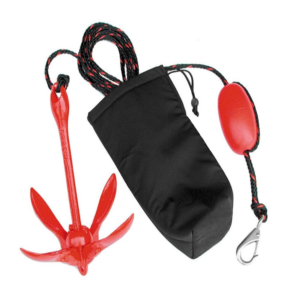 Portable Folding Anchor Buoy Kit Canoe Kayak Raft Boat Sailboat Fishing Jet Ski