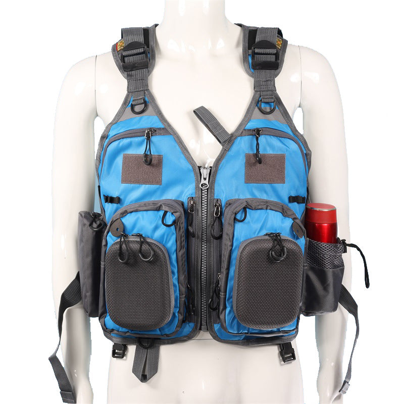 Fishing Leisure Vest Waistcoat Vest Fly Fishing Detachable Sea Fishing Daily Adventure Fishing Multi-pocket Function GND Products