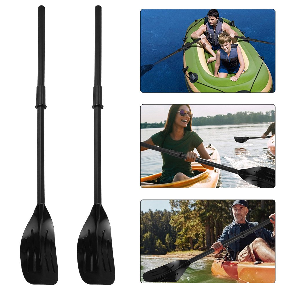 Atopoler Detachable Kayak Oars Boat Dinghy Paddles Rafting Sports Accessories Plactic