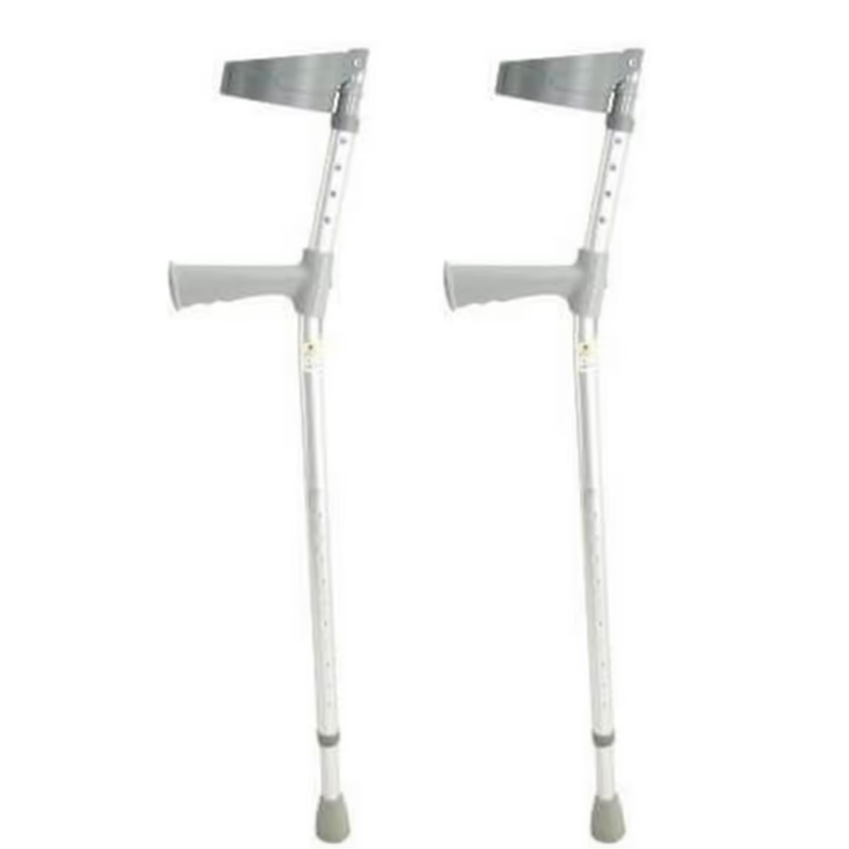 Adult adjustable elbow crutches pair