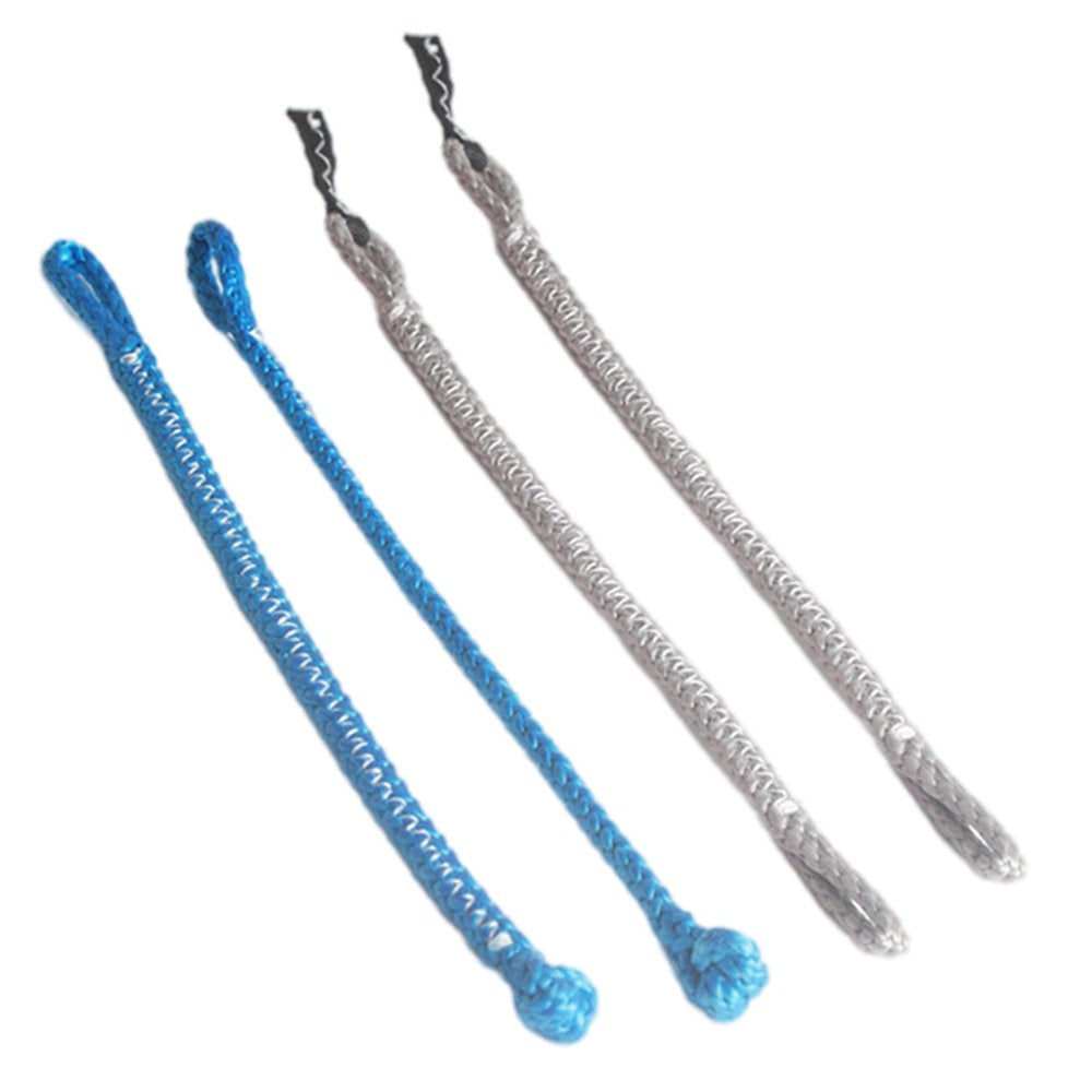 4 Pieces Boarding Pigtails Surfing Bar Repair Durable Replacement Pigtails Surf Parts - Red Blue