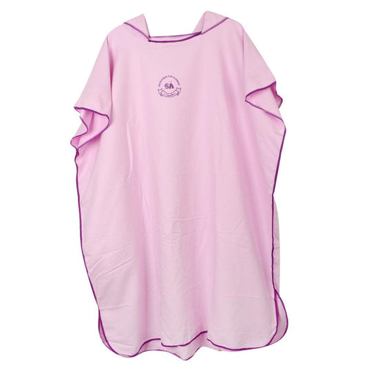 Kids Towelling Surf Beach Bath Pool Swim Poncho Wetsuit Changing Robe & - Pink, 70X70Cm