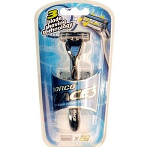 Dorco Pace 3 Men's Shaver With 2 Cartridges