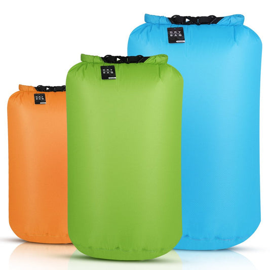 3PCS Outdoor Waterproof Dry Bag for for Kayaking, Rafting Boating Swimming Camping Hiking Beach Fishing 5L/15L/30L