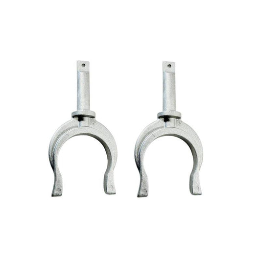 2Pcs Aluminum Boat Oarlock Rowlock for Dinghy Water Raft Durable Portable