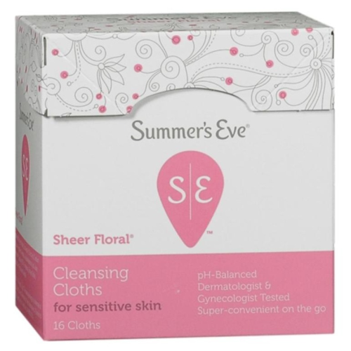 Summer's Eve 5 in 1 Cleansing Cloth For Sensitive Skin