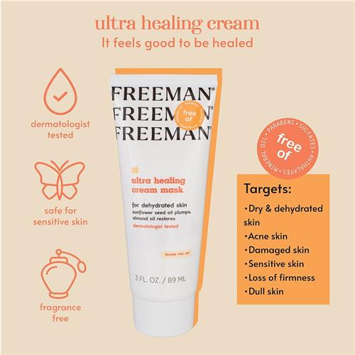 Freeman Whipped Face Masks 3 fl oz