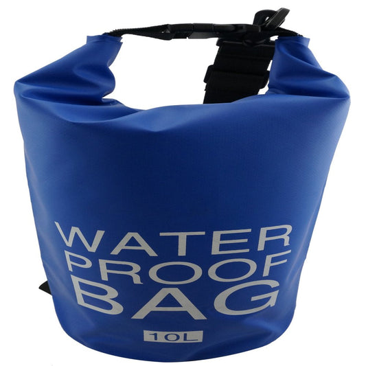 Kayak Waterproof Bag High Quality Premium Dry Sack Roll Top Floating Gear Bags for Kayaking Boating Canoeing Fishing Rafting Swimming Camping Snowboarding Beach 10L Blue