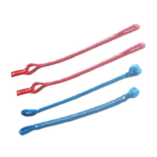 4 Pieces Boarding Pigtails Surfing Bar Repair Durable Replacement Pigtails Surf Parts - Red Blue