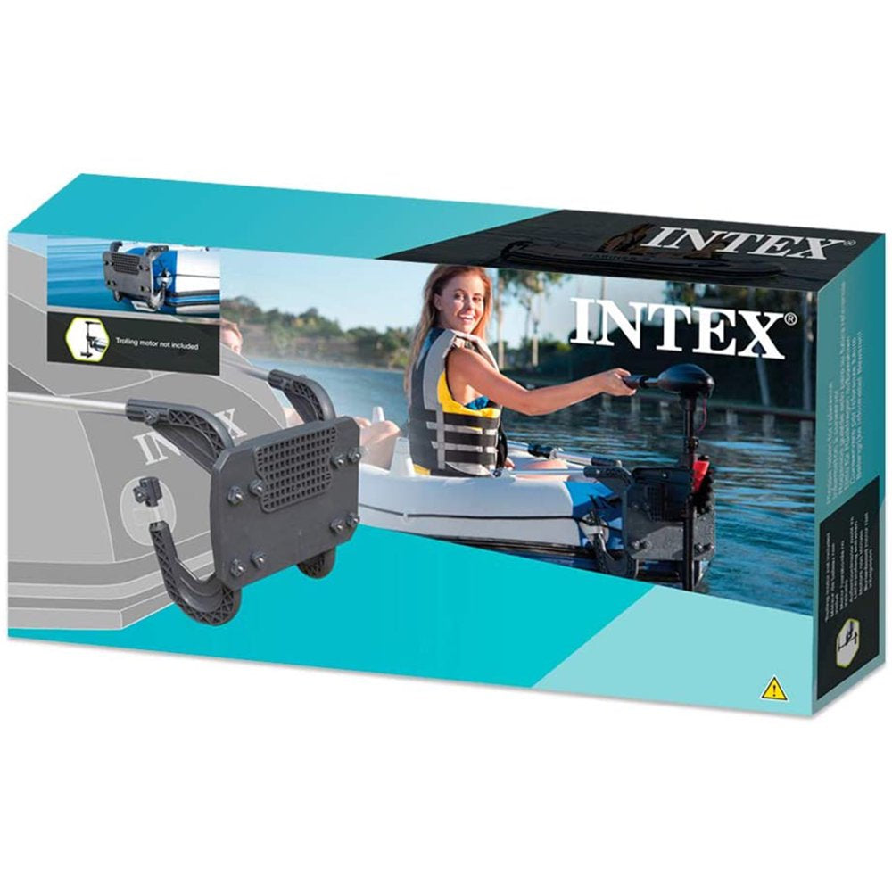 Intex 68624EP Composite Motor Mount W/ Aluminum Supports for Inflatable Boat or Raft, Fits 3 HP Motors (Mount Only)