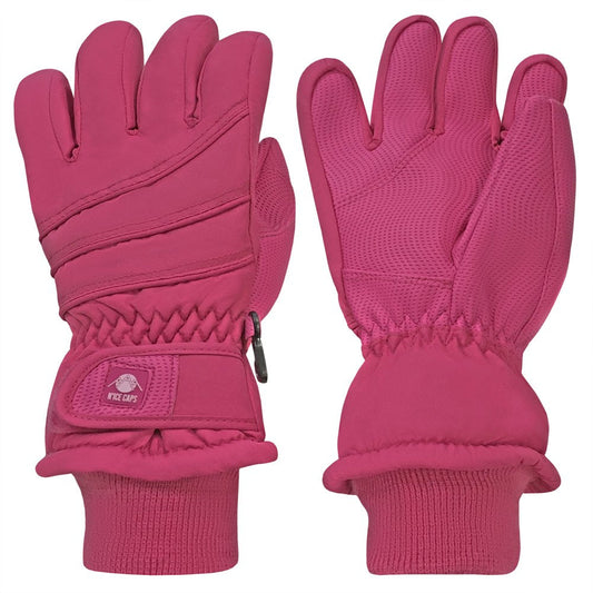 N'Ice Caps Womens Thinsulate Waterproof Winter Ski Snow Gloves - Ladies Adults Cold Weather