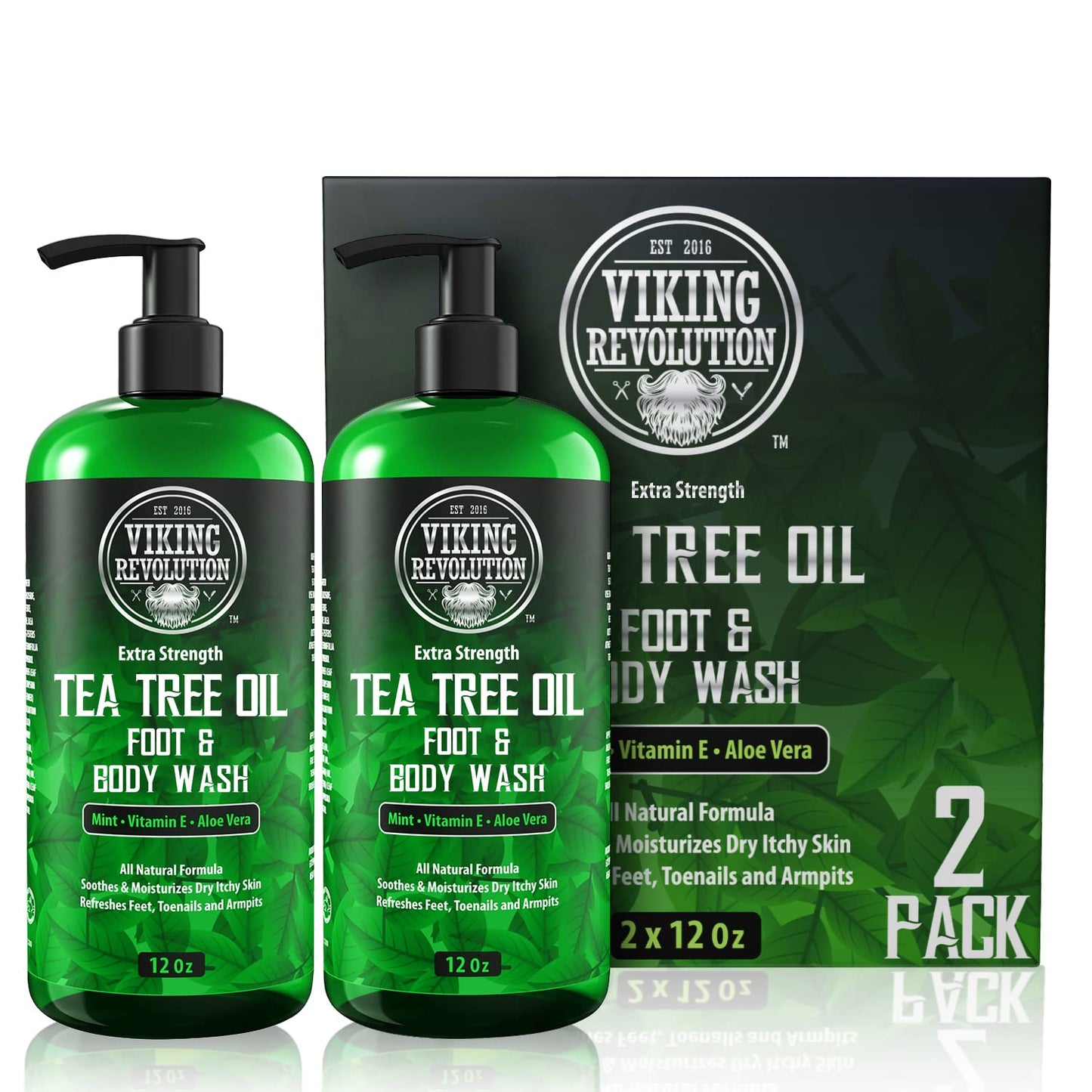 Tea Tree Oil Body Wash - 2 Pack