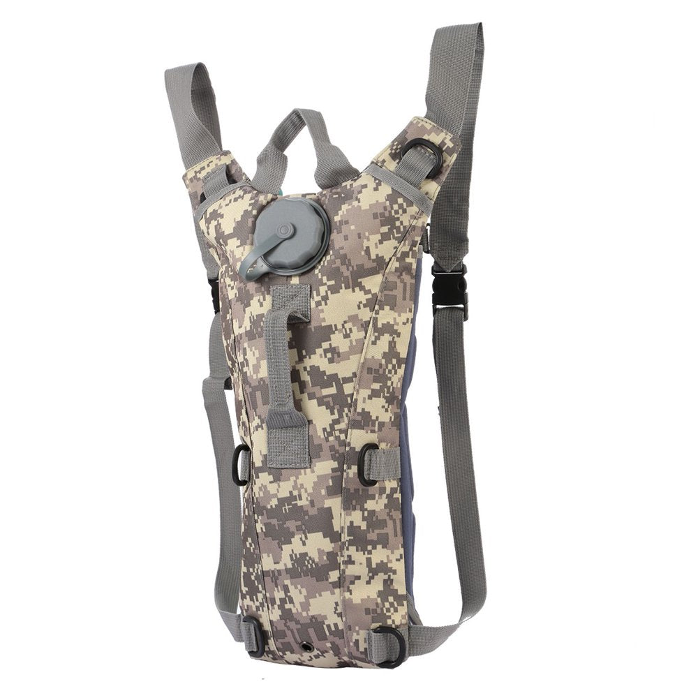 Imountek Tactical Hydration Pack 3L Water Bladder Adjustable Water Drink Backpack for Hiking Cycling Climbing Running Jungle