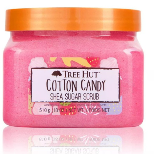 Tree Hut Cotton Candy Shea Sugar Body Scrub - 18oz