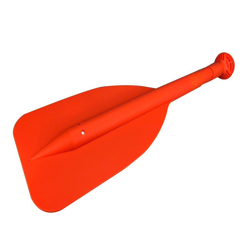 Pactrade Marine Boat Kayak Raft Mini Telescopic 22'' - 42'' Paddle Orange Blade round Grip No Direction Limit