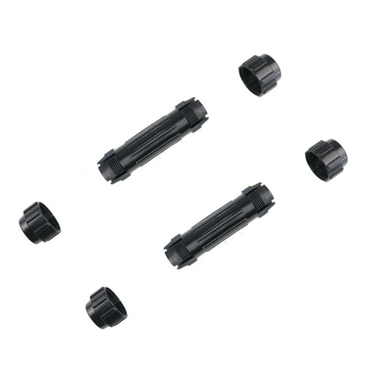 2Pcs REPLACMENT Kayak Paddle Boat Oars Canoe Rafting Paddles + Connector Part Black