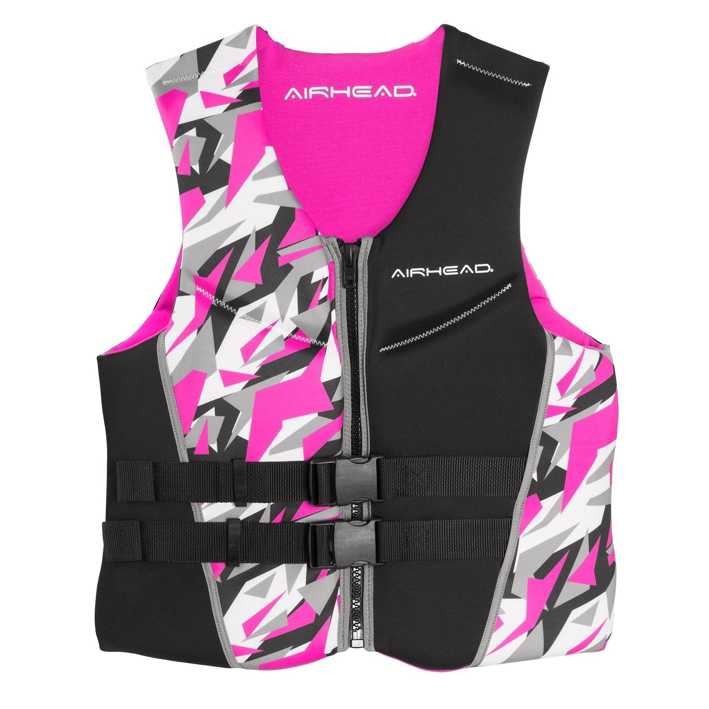 Airhead Camo Cool Neolite Pink Life Vest Jacket, Womens XL | 15003-11-B-PI