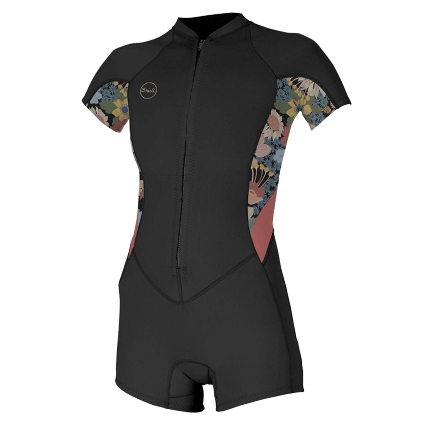O'Neill Bahia Women's 2/1mm Front Zip S/S Women's Springsuit Wetsuit