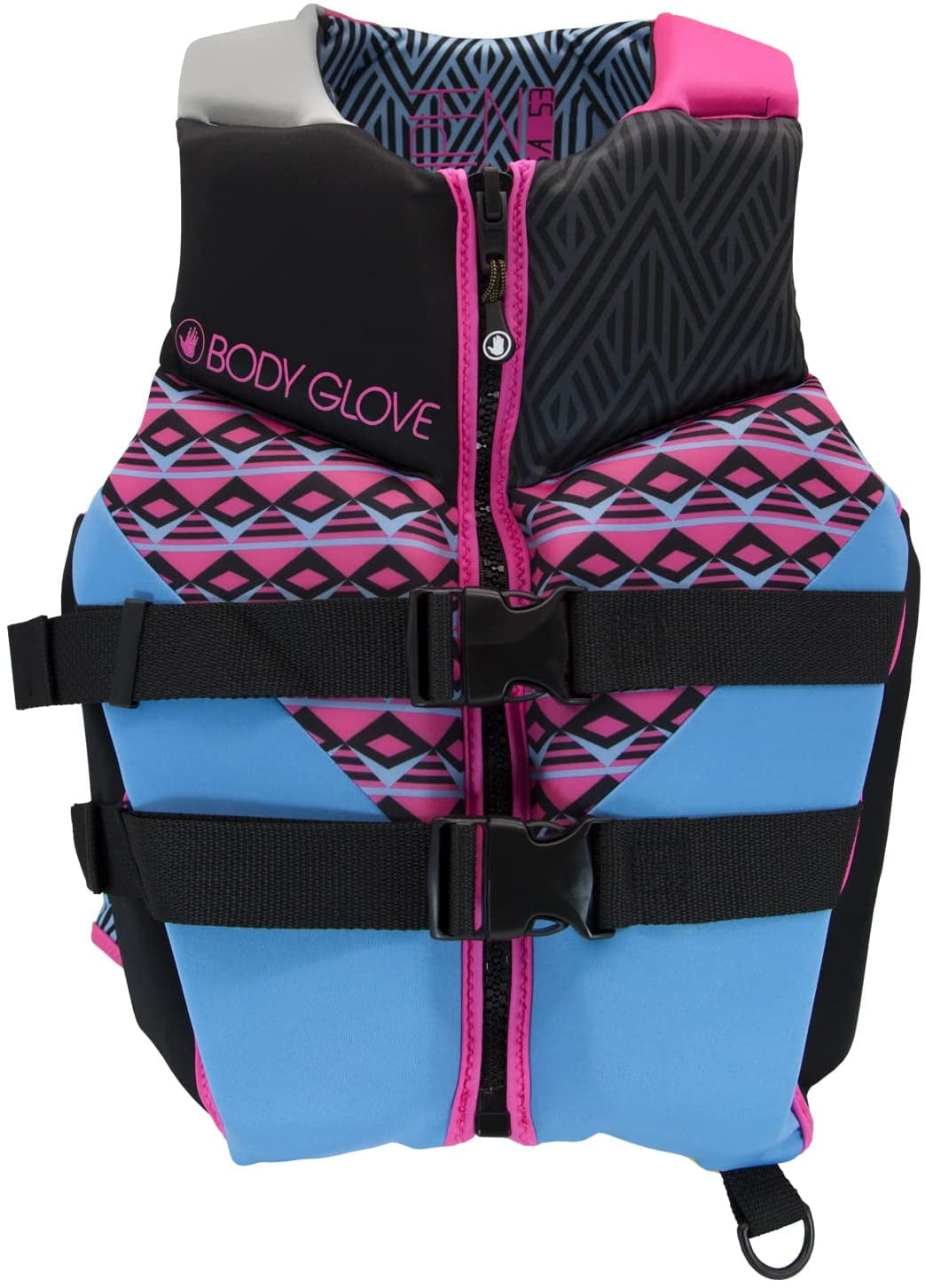 Body Glove- Phantom Women's PFD-Adult Life Jacket -Adult, Women, Small, Blue