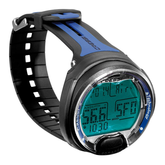 Cressi Sub Leonardo Wrist Diving Computer, Blue and Black