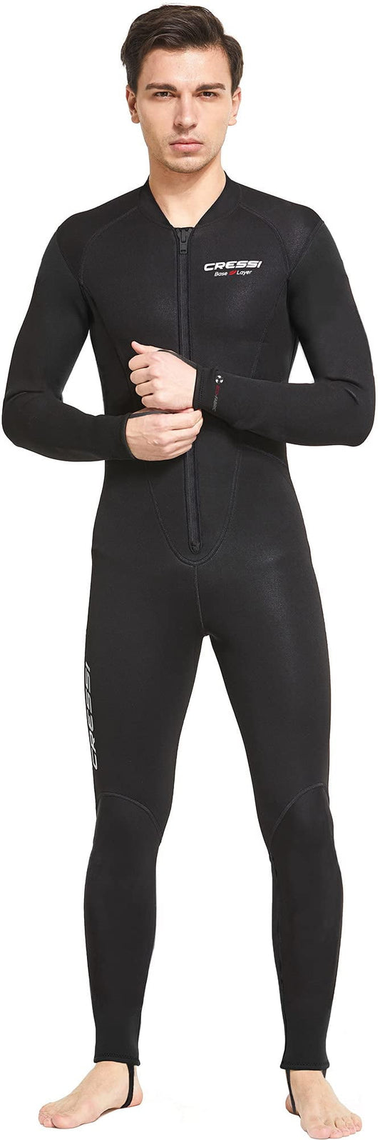 Cressi Undersuit for Drysuit 2 mm Unisex, Black, 3XL/7 (Black, X-Small)