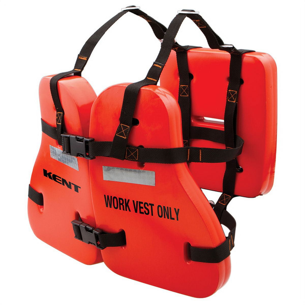 Kent Safety Life Jacket,Orange,Vinyl,Universal 151200-200-004-13