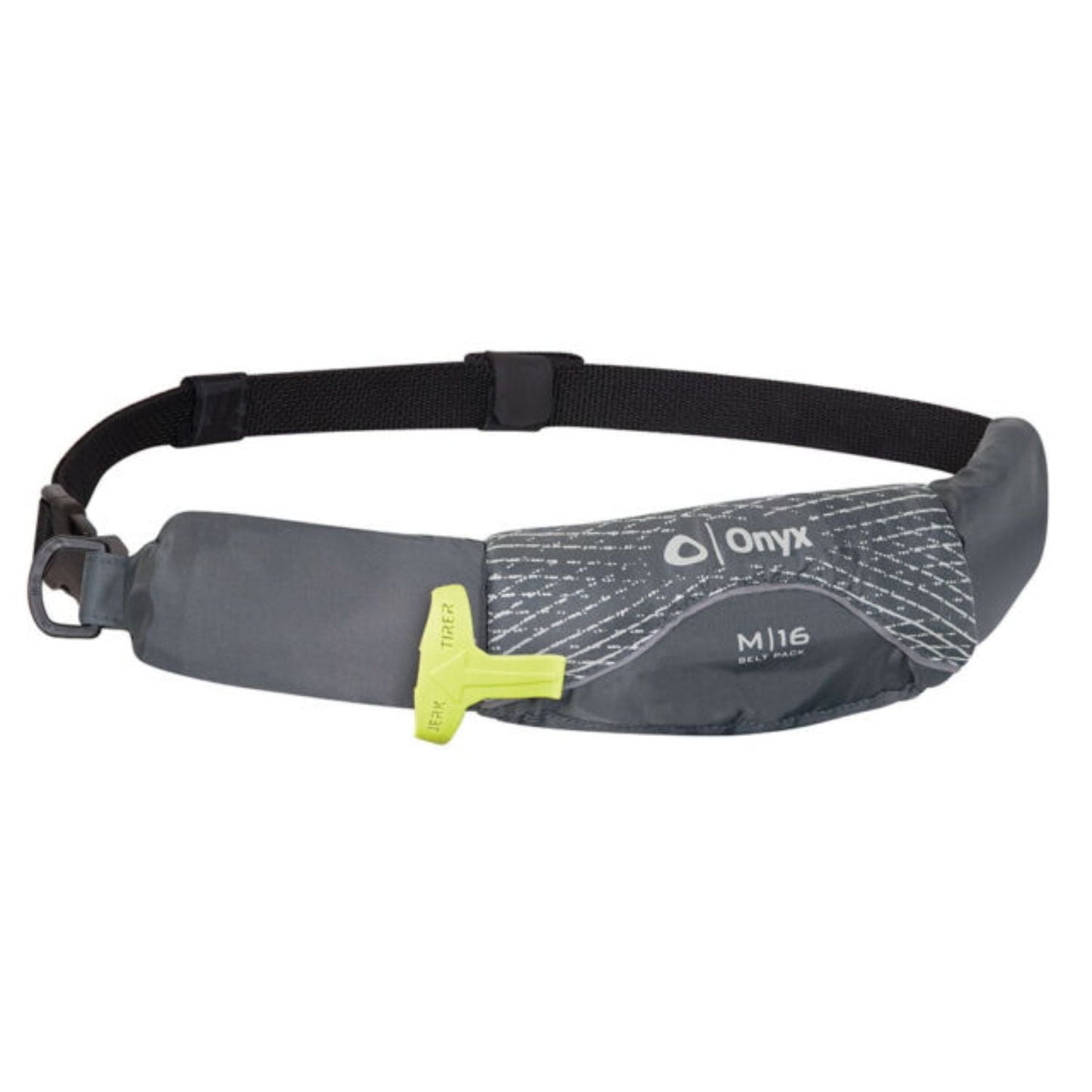 Onyx Manual 16 Inflatable Life Jacket Belt Pack, Grey, OSFM