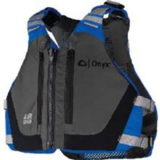 Onyx Outdoor 50004023 Air Span Breeze Paddling Kayak Vest, Blue - Extra Large & 2XL