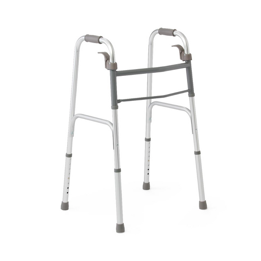 Medline Adult Aluminum Folding Paddle Walker - Senior.com Paddle Walkers