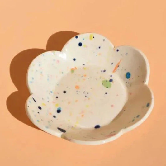Splatter Daisy Dish