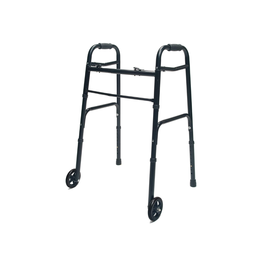 Lumex ColorSelect Adult Walkers with 5" Wheels - Senior.com Walkers