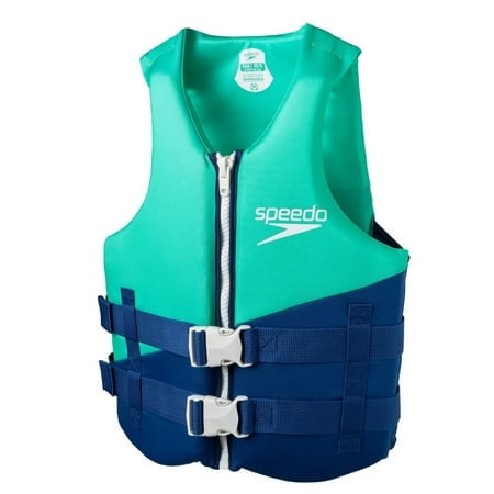 Speedo Adult PFD - Turquoise/Navy XS/S