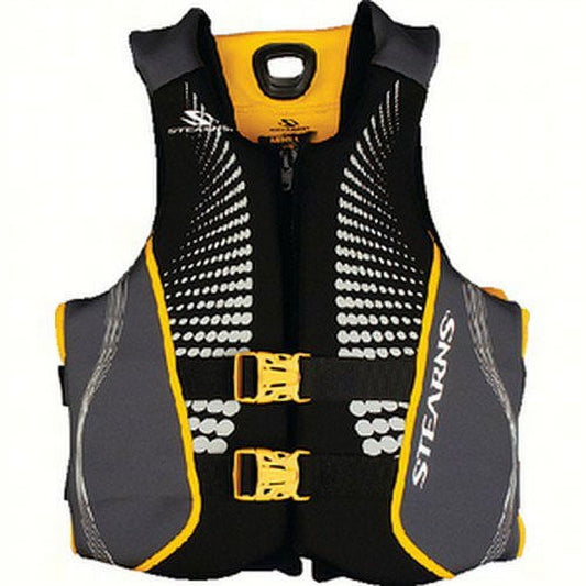 Stearns 2000013903 Men's Small 32'-34' (Chest) V1 Series Hydroprene Gold Rush Boating Vest